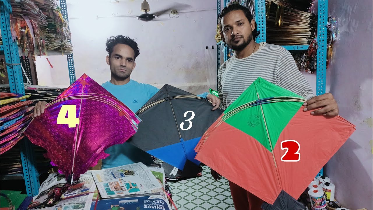 Cheapest Kite Market in Delhi 2022 ! All Types of a kite 😱