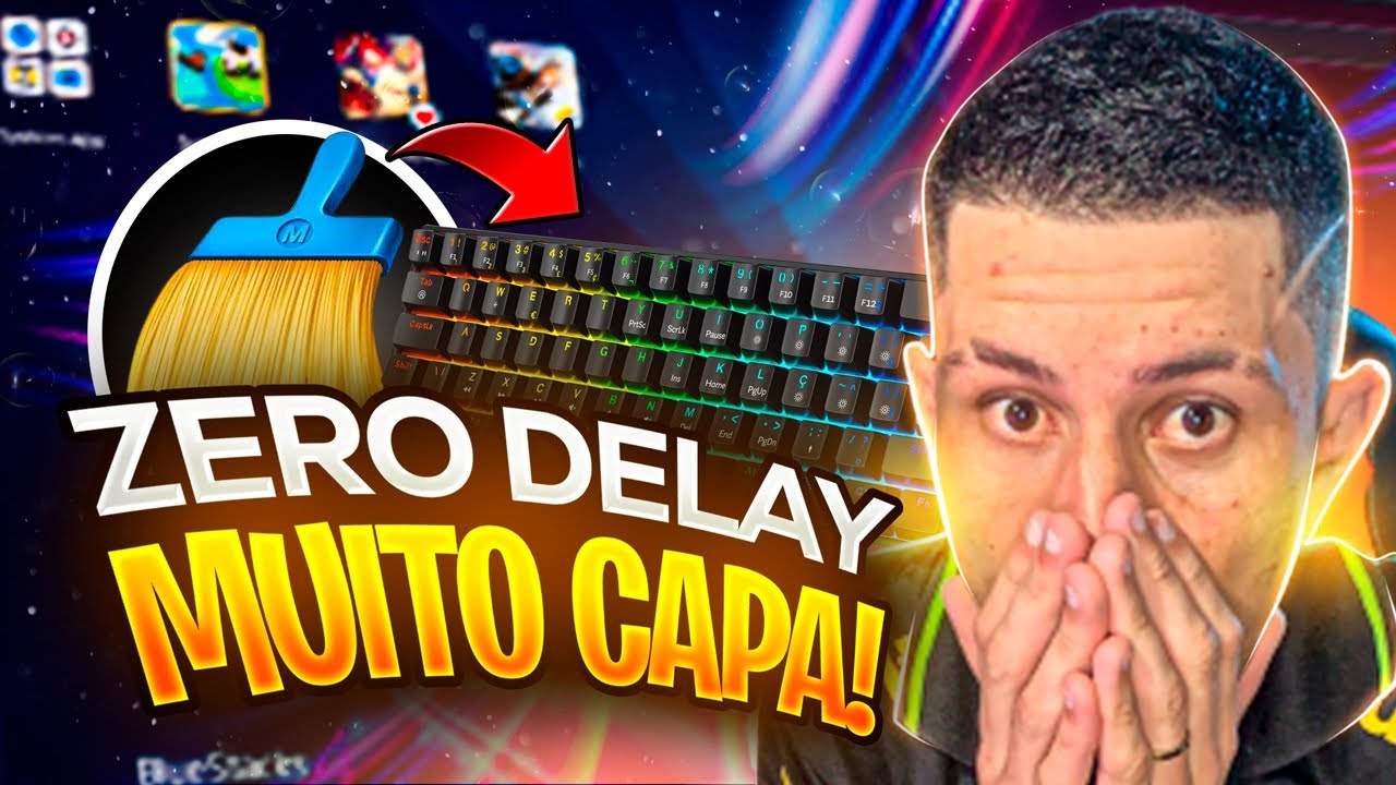 SEU TECLADO 10X MAIS RAPIDO!! COMO TIRAR TODO O DELAY DO TECLADO EM QUALQUER JOGO!!