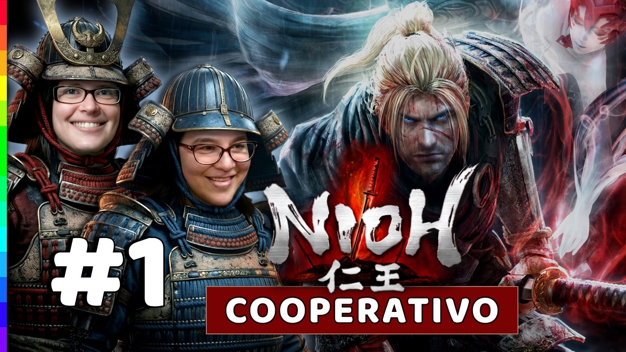 NIOH em COOPERATIVO | Gameplay AO VIVO em português PT-BR | Jogando Juntas