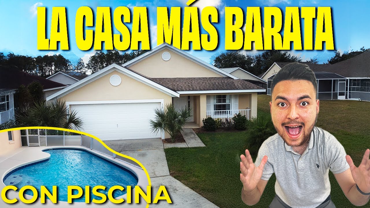 LA CASA MÁS ECONÓMICA DE FLORIDA EN LA MEJOR UBICACIÓN | Casa Con Piscina