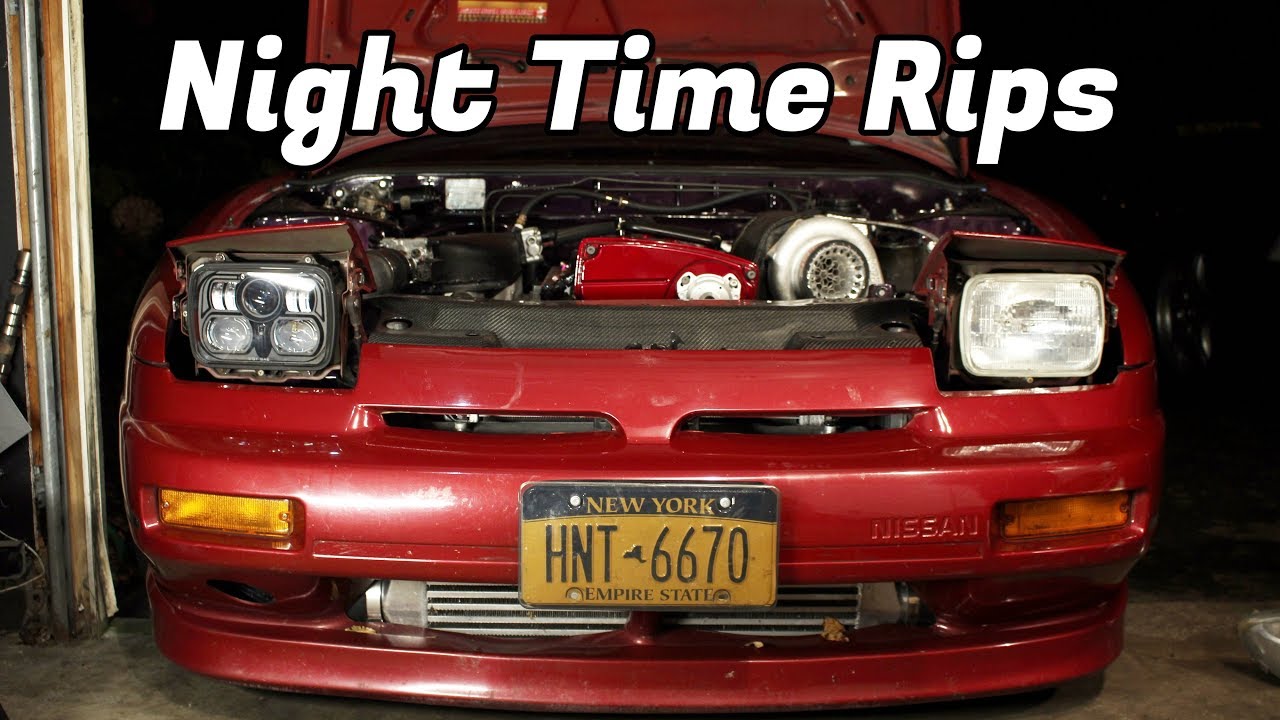 CRAZY LED 240SX Headlights