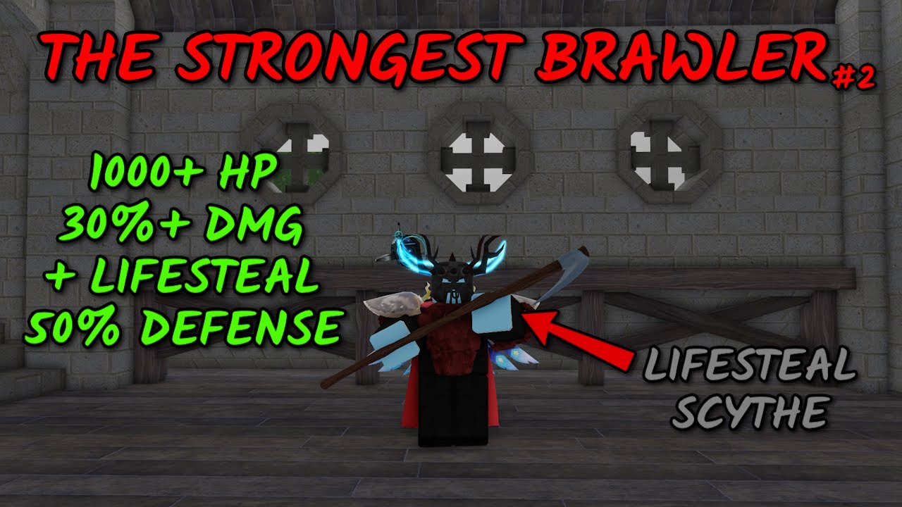 Surviving 99 Nights Using The STRONGEST BRAWLER #2 (Roblox 99 Nights In The Forest)