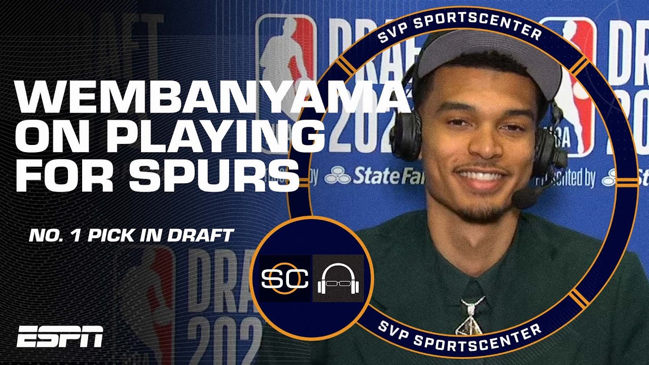Victor Wembanyama: Being a Spur is the greatest thing I could ask for | SC with SVP