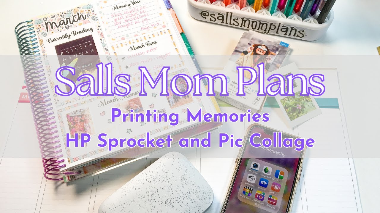 Printing Memories with HP Sprocket and Pic Collage