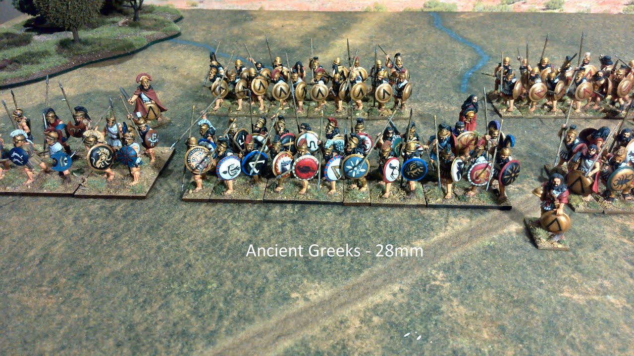 Greek Hoplites in 28mm