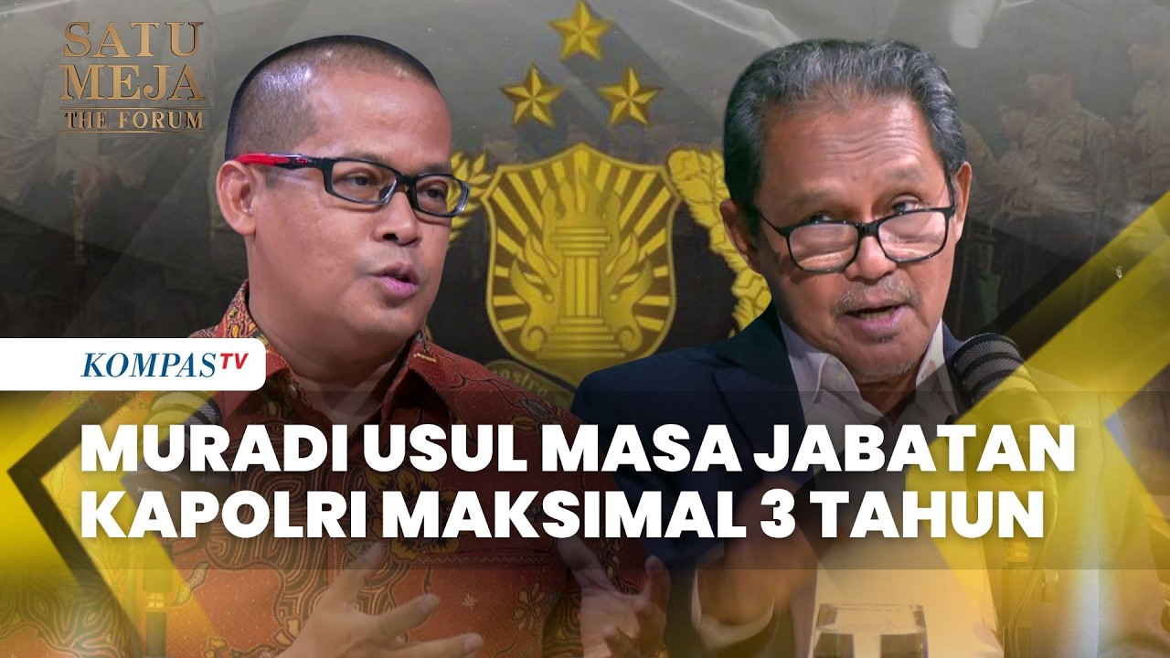 Muradi Usul Batasi Masa Kapolri 3 Tahun demi Cegah Kekuasaan Terlalu Lama | SATU MEJA