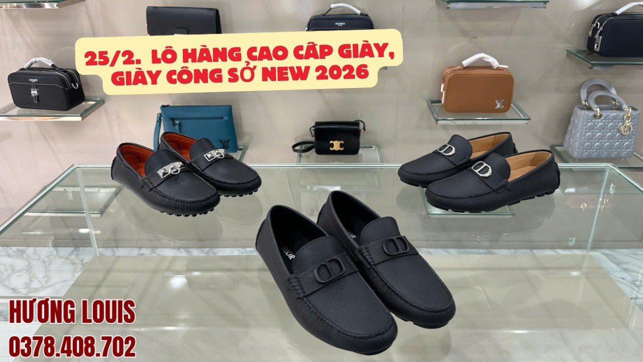 25/2.  LÔ HÀNG CAO CẤP giày,giày công sở new 2026