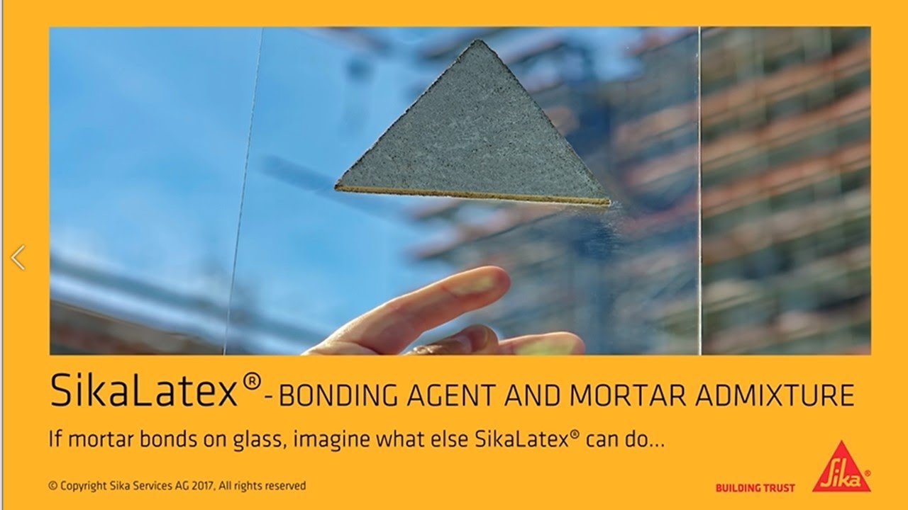 SikaLatex® Bonding Agent and Mortar Admixture