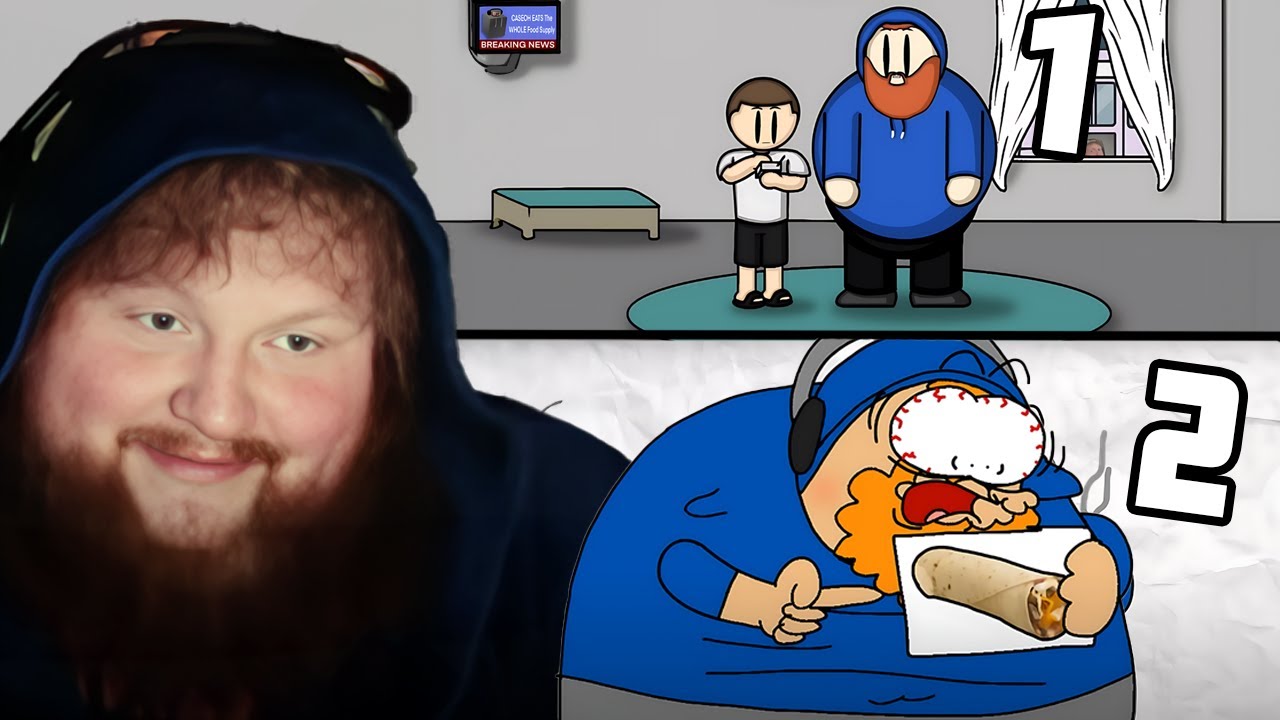 CaseOh Reacting To Fan Animations