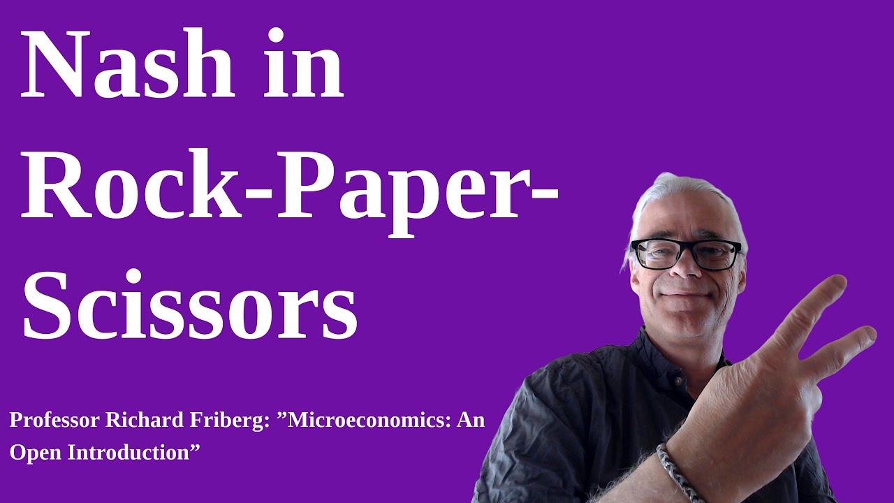(Lack of pure strategy) Nash equilibria in Rock-Paper-Scissors