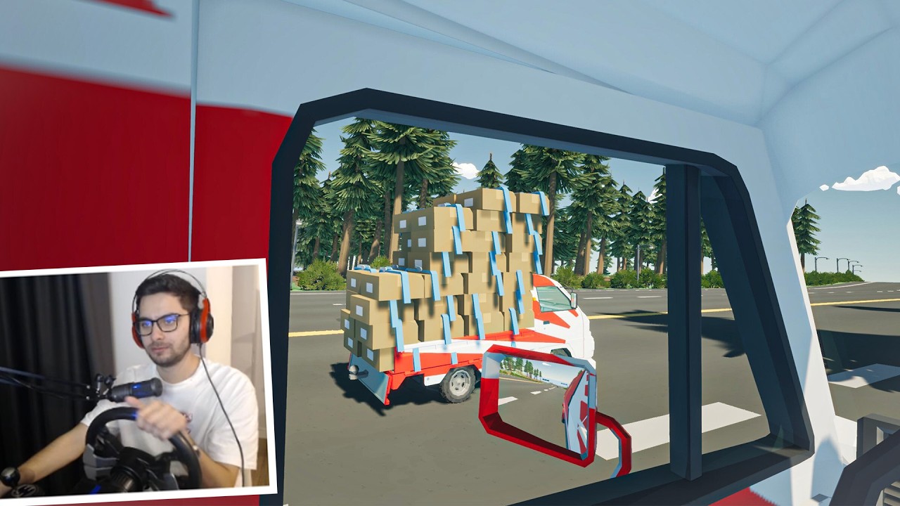 POV: Job de delivery jucat cu volanul | Motor Town: Behind the Wheel