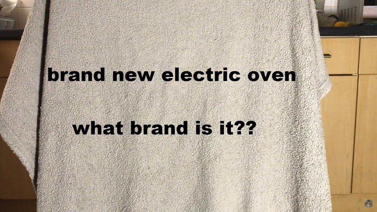brand new electric oven - unboxing and first use