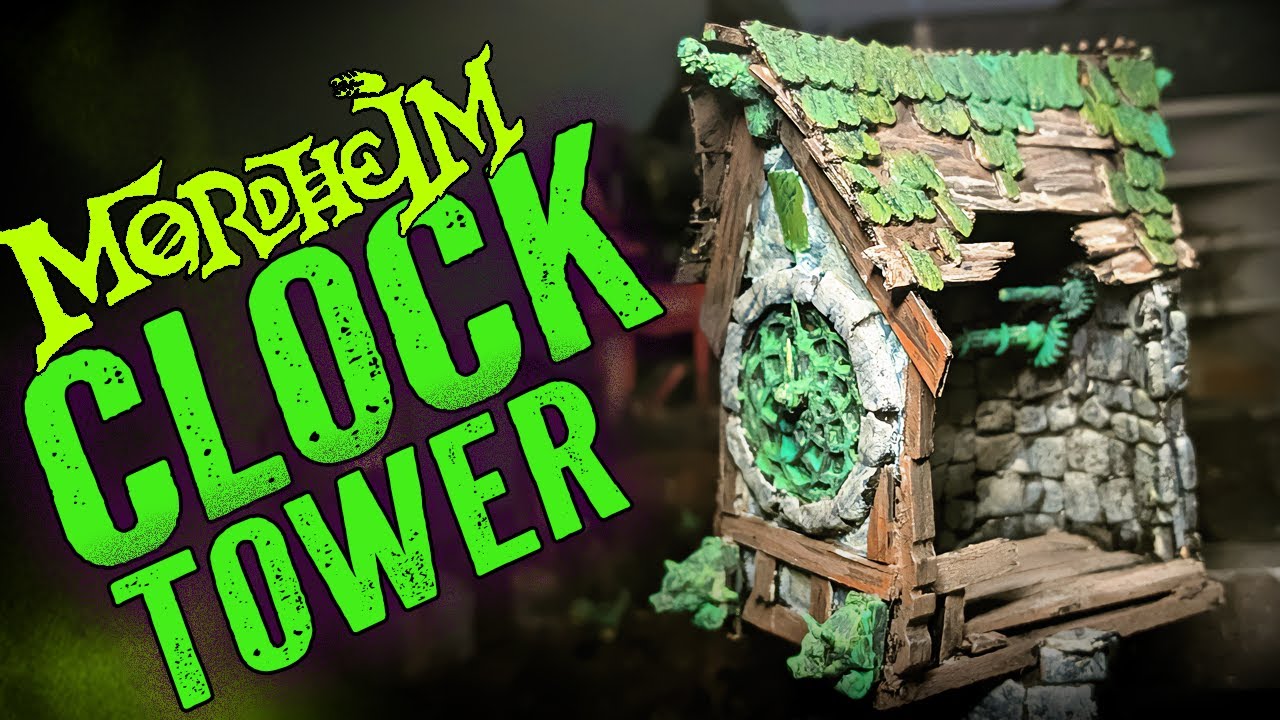 Mordheim Clocktower - Time-Saving Scenery Tips for your Mordheim Board