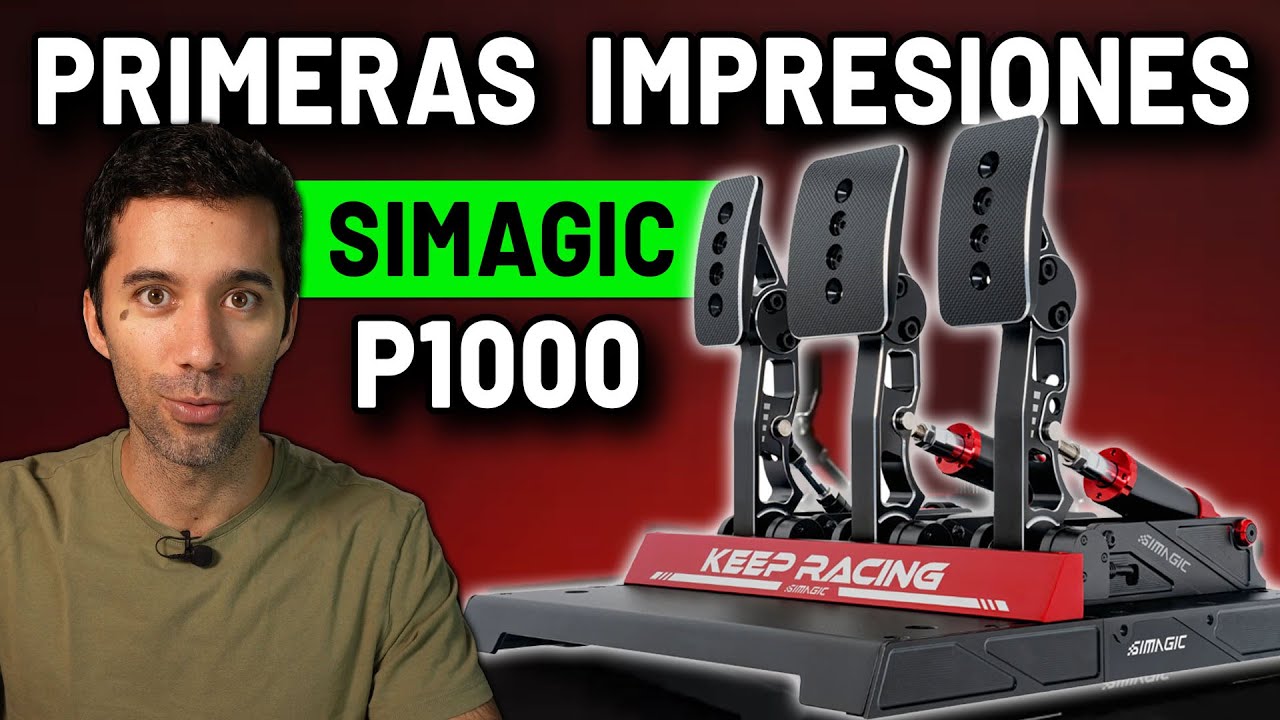 Pedales SIMAGIC P1000👉 Mis (buenísimas) Primeras Impresiones