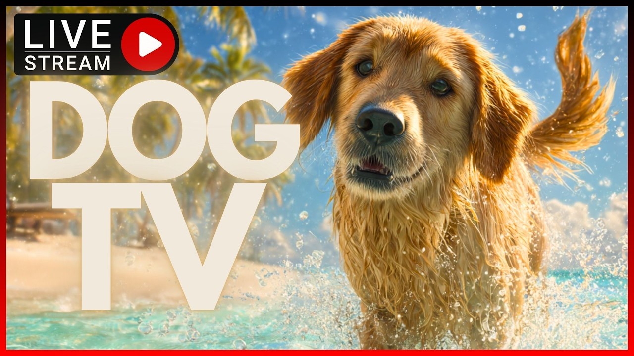 🔴 [LIVE] Beach Dog Walk 🐾 All You Need for Your Home Alone Pup 🐶