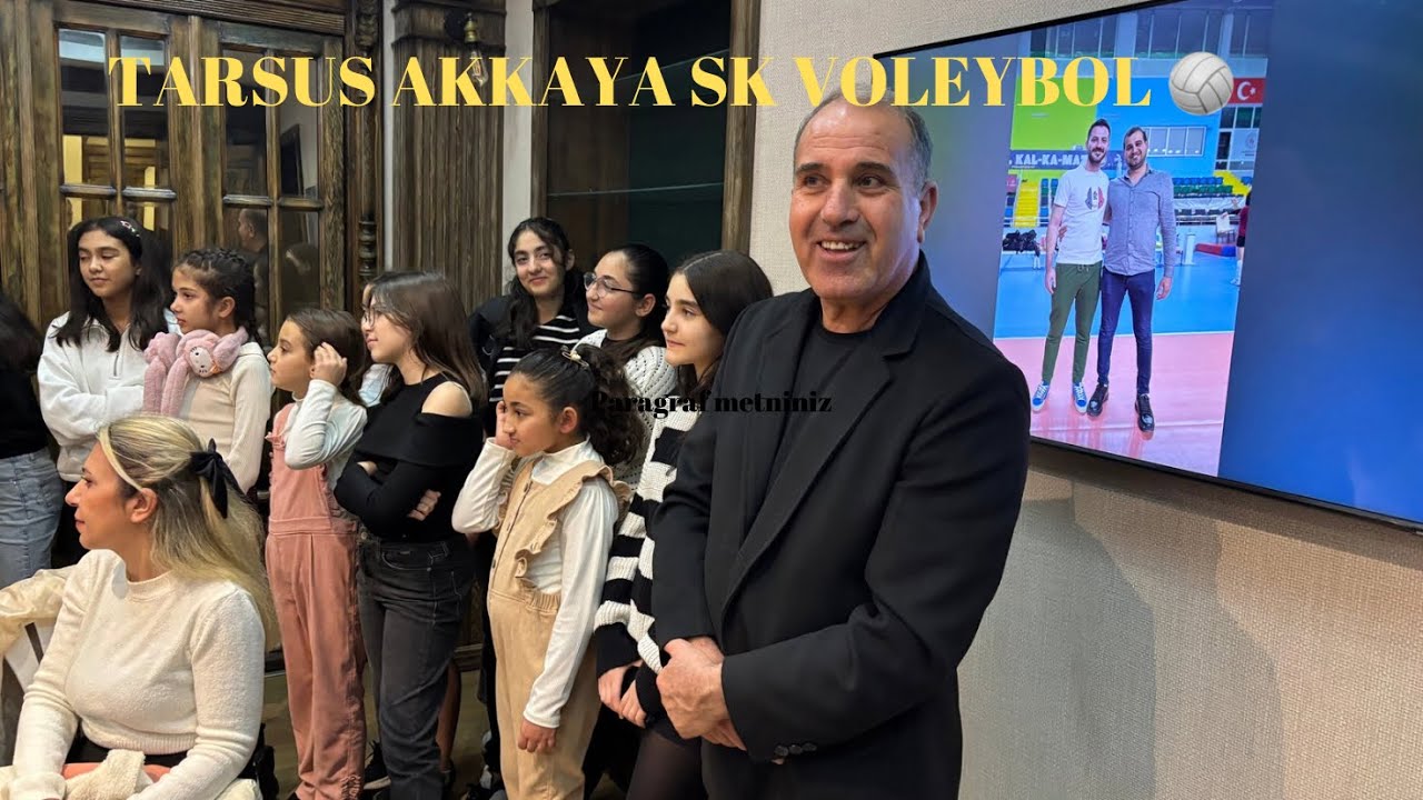 TARSUS AKKAYA SK VOLEYBOL TAKIMI TOPLANTISI 🏐