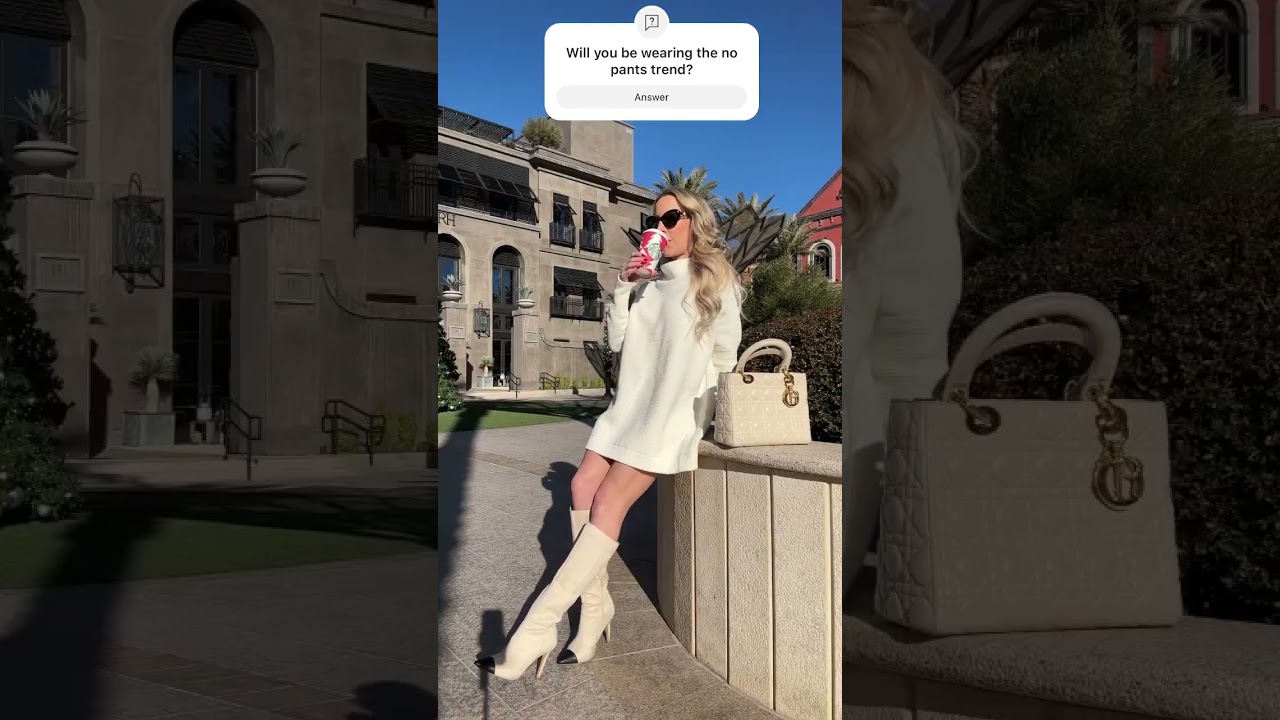Heres How To Wear The Viral No Pants Trend In Real Life! Spring Fashion 2024