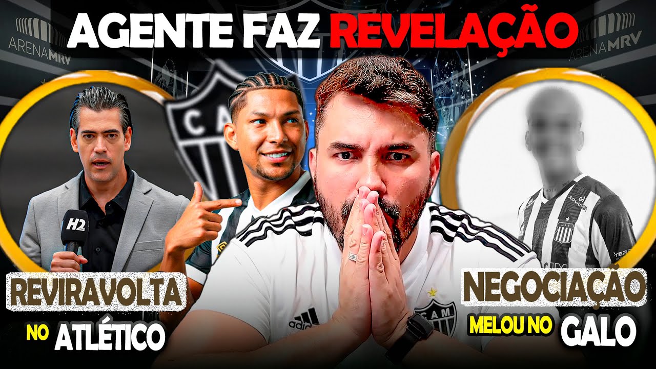 🚨 NEGOCIAÇÃO MELOU NO ATLÉTICO ✍️ REVIRAVOLTA NO GALO 😮 AGENTE DE RONY FAZ REVELAÇÃO  #atlético