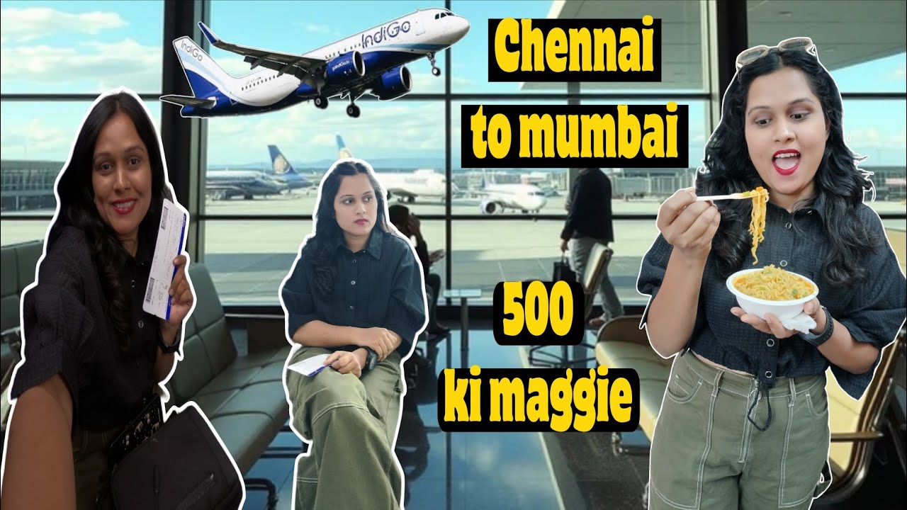 Chennai se 2 hours delay ho gayi flight ✈️ 