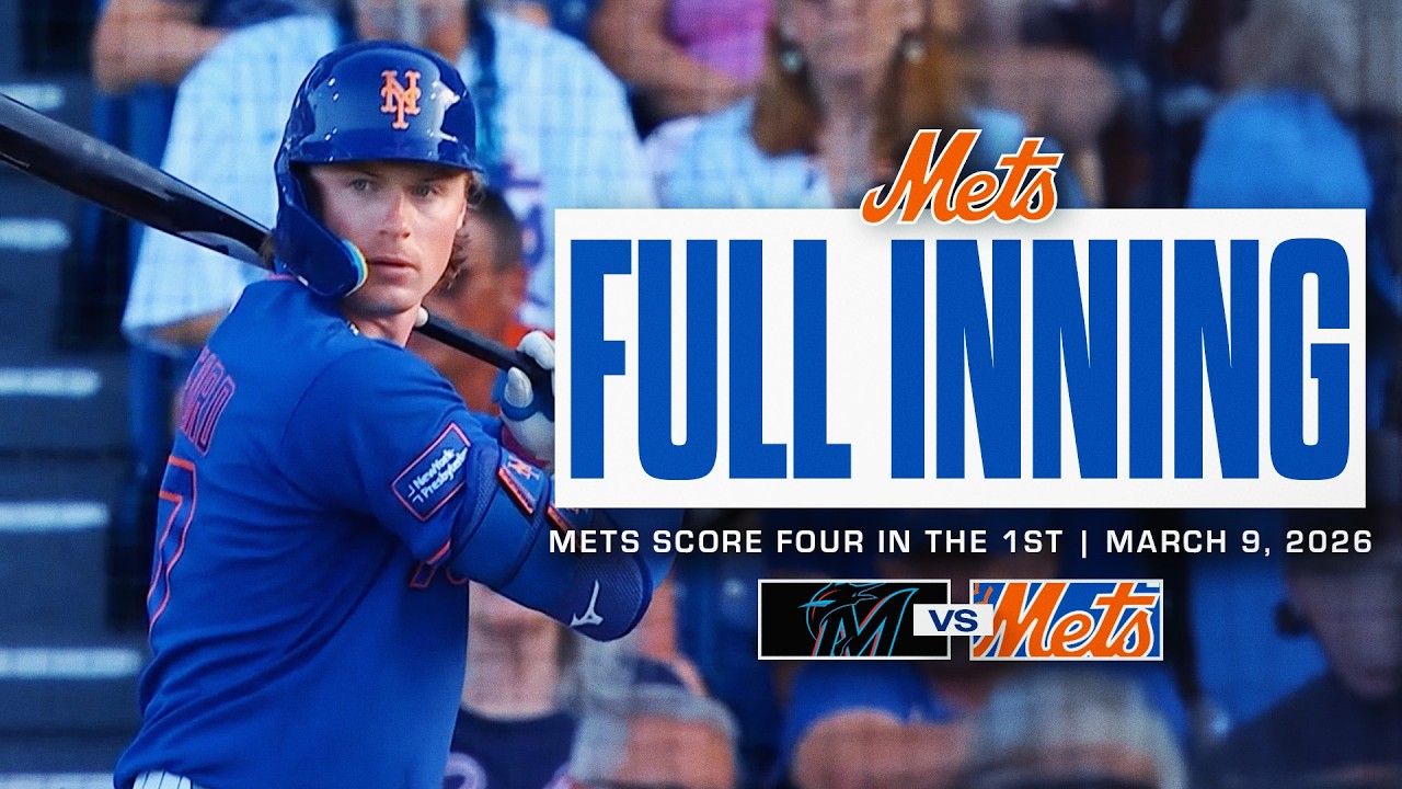 Mets Explode for 4 Runs in the 1st Inning | FULL INNING