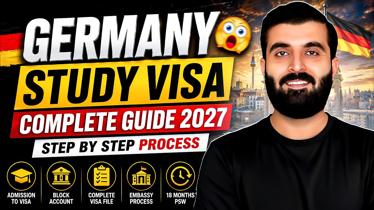 Учеба в Германии 2027 🇩🇪 | Полное руководство от А до Я для студентов из Пакистана