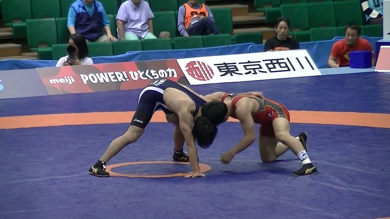 平成30年度明治杯全日本選抜レスリング選手権大フリースタイル61KG級決勝