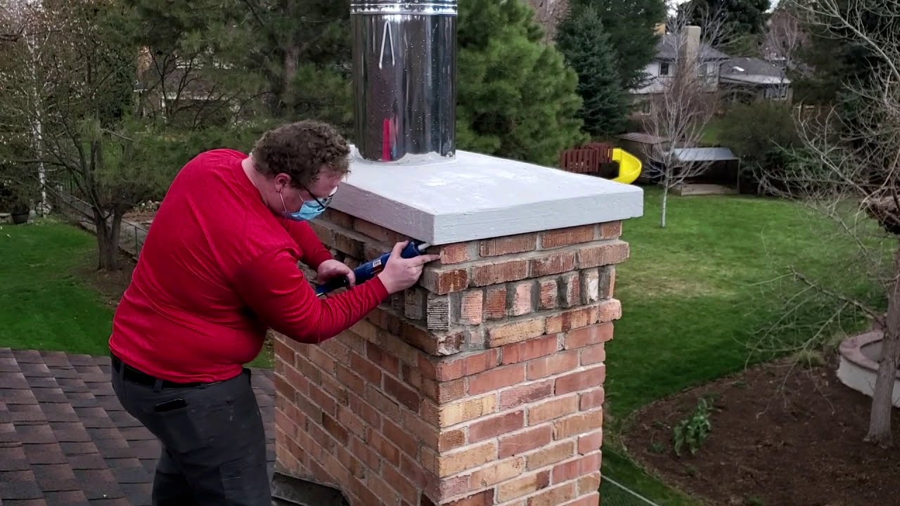 How Do I Rebuild a Chimney Crown?