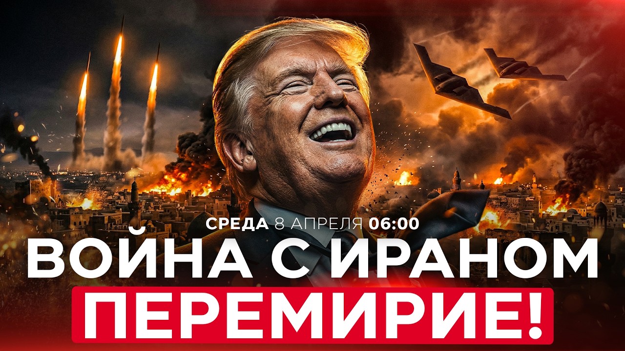 США И ИРАН ЗАКЛЮЧИЛИ ПЕРЕМИРИЕ НА 2 НЕДЕЛИ. СОГЛАШЕНИЕ ВКЛЮЧАЕТ И ЛИВАН. СПЕЦЭФИР. 8 апреля. 06:00