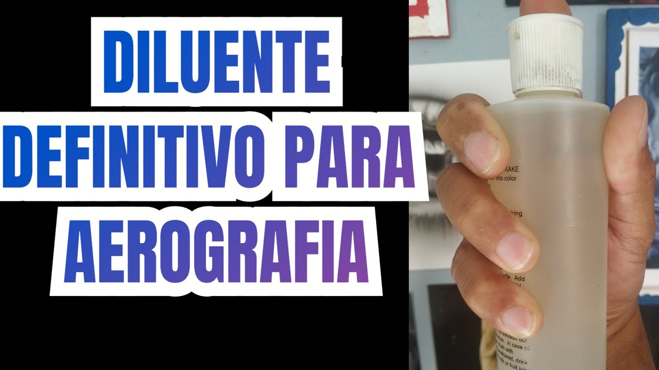 Diluente para airbrush definitivo!