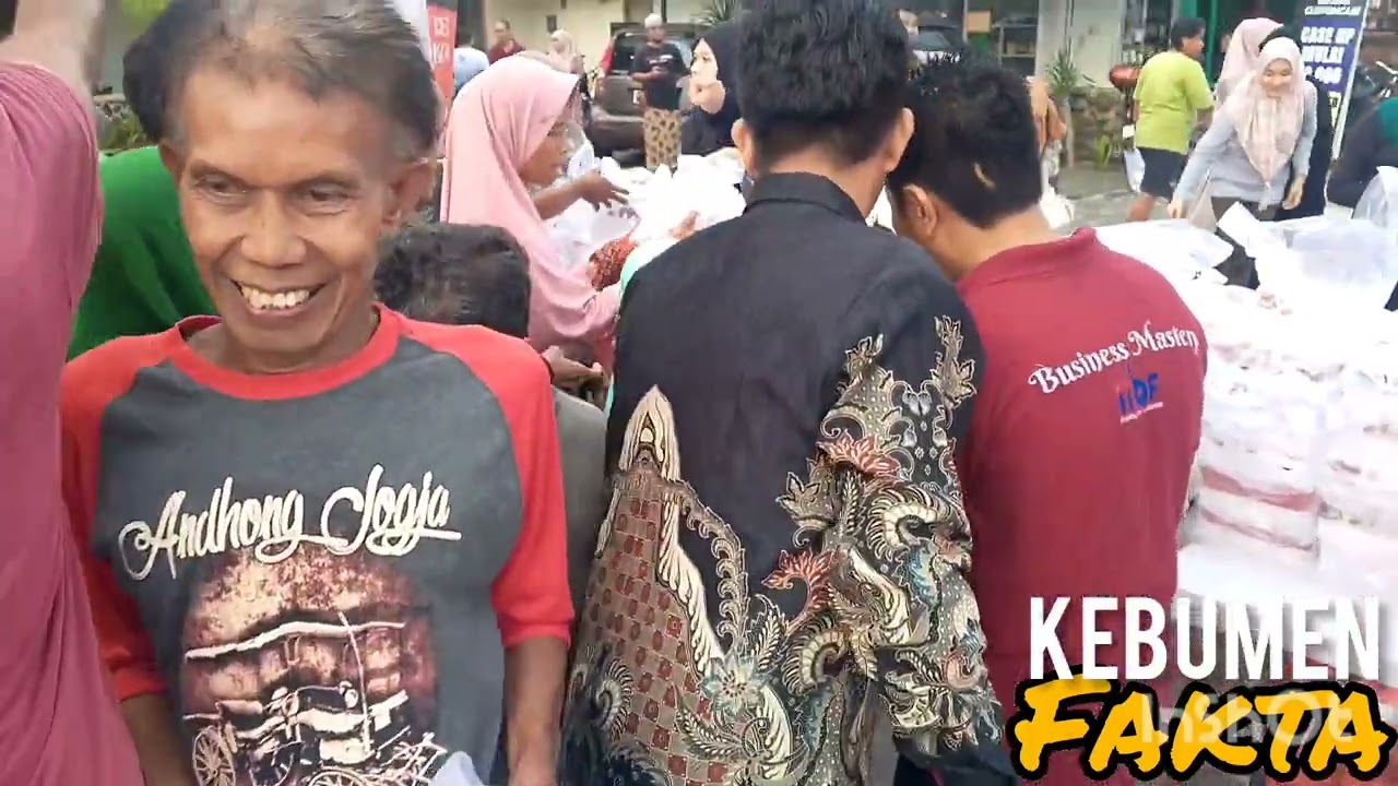 iiBF Kebumen Berbagi Menu Buka Puasa Sebanyak 1075 Nasi BOK 