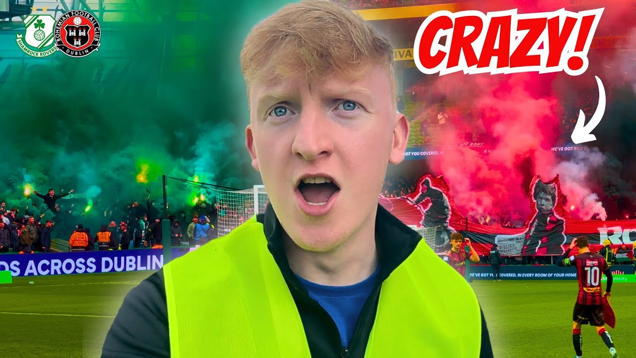 I Attended Irelands Biggest EVER Football Match! 🤯