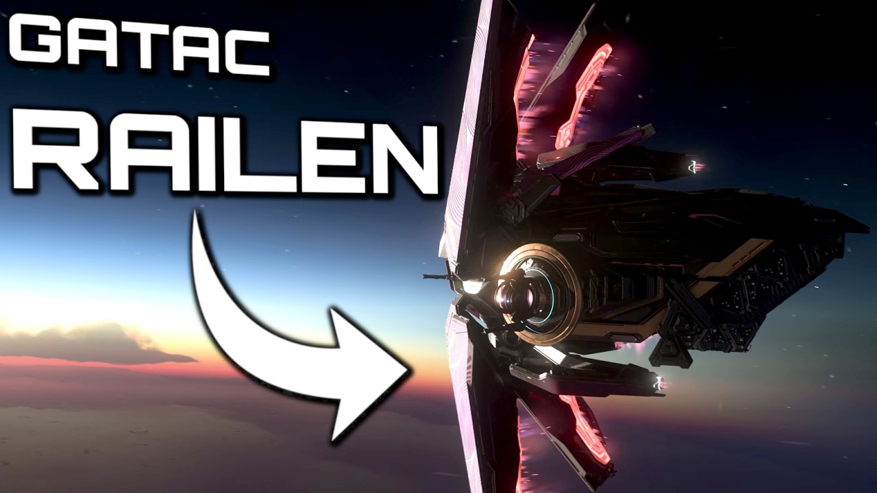Star Citizen ~ Les dessous du GATAC RAILEN en 5 min ! 4K
