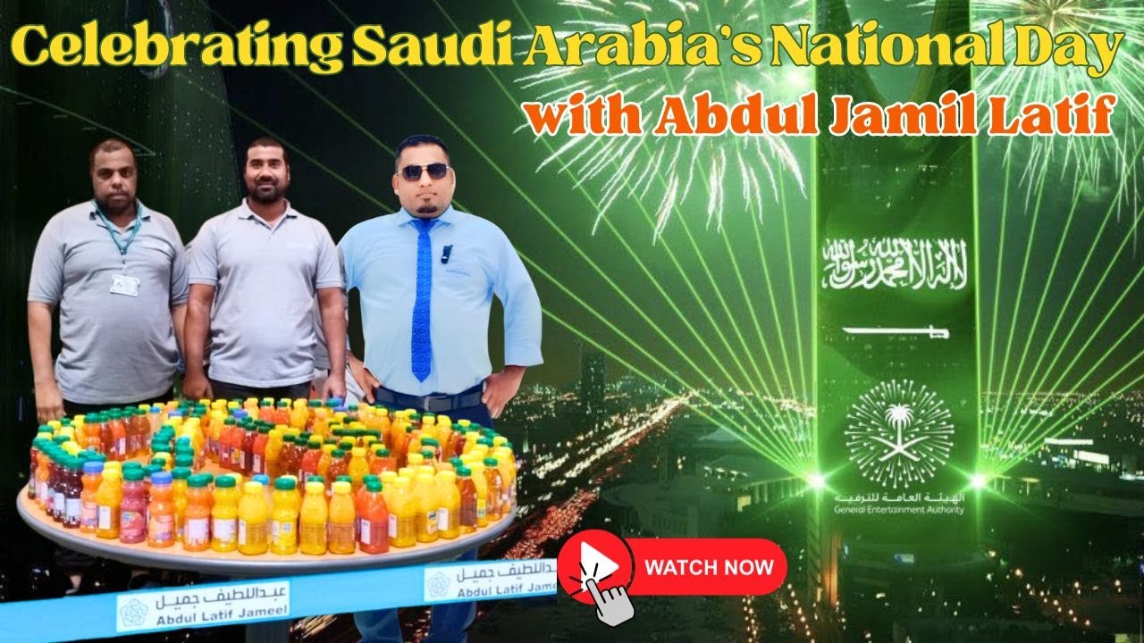 Celebrating Saudi Arabia's National Day with Abdul Jamil Latif: A Tribute to Trayota Company 🇸🇦🇸🇦🇸🇦❤
