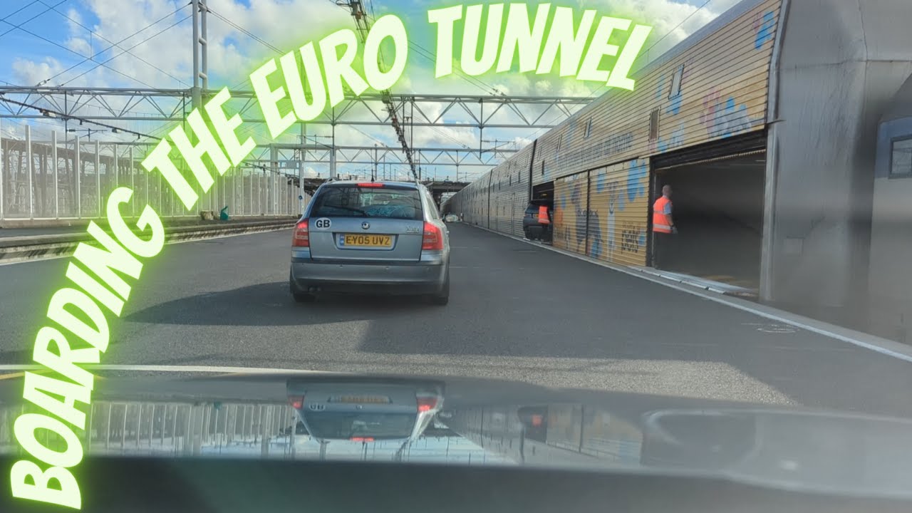 Boarding the Euro Tunnel