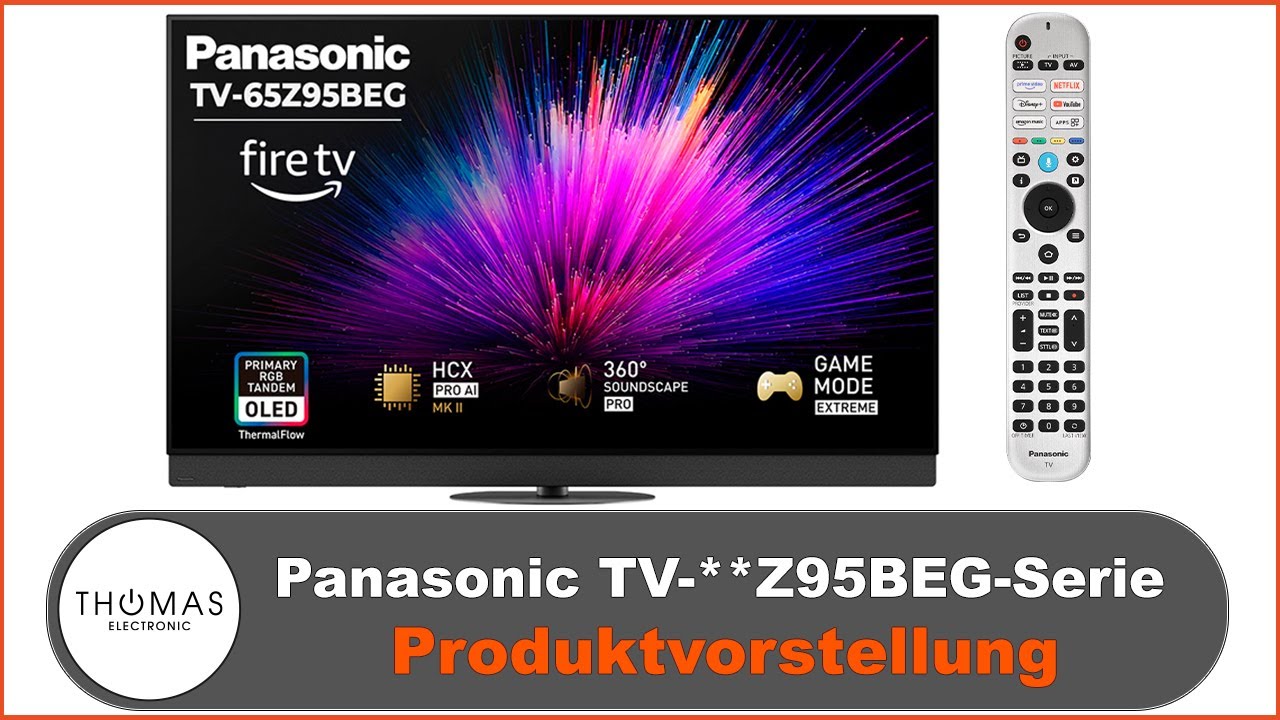 PRODUKTVIDEO - Panasonic TV-65Z95BEG - Thomas Electronic Online Shop - Z95BEG-Serie 2025