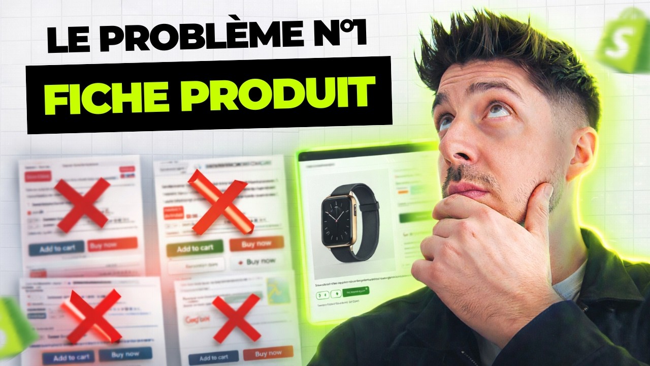 90% des pages produit Shopify ne convertissent pas.. (5 erreurs fatales)