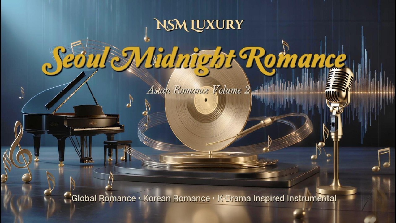 Seoul Midnight Romance | Korean Drama Inspired Spa Music for Relaxation