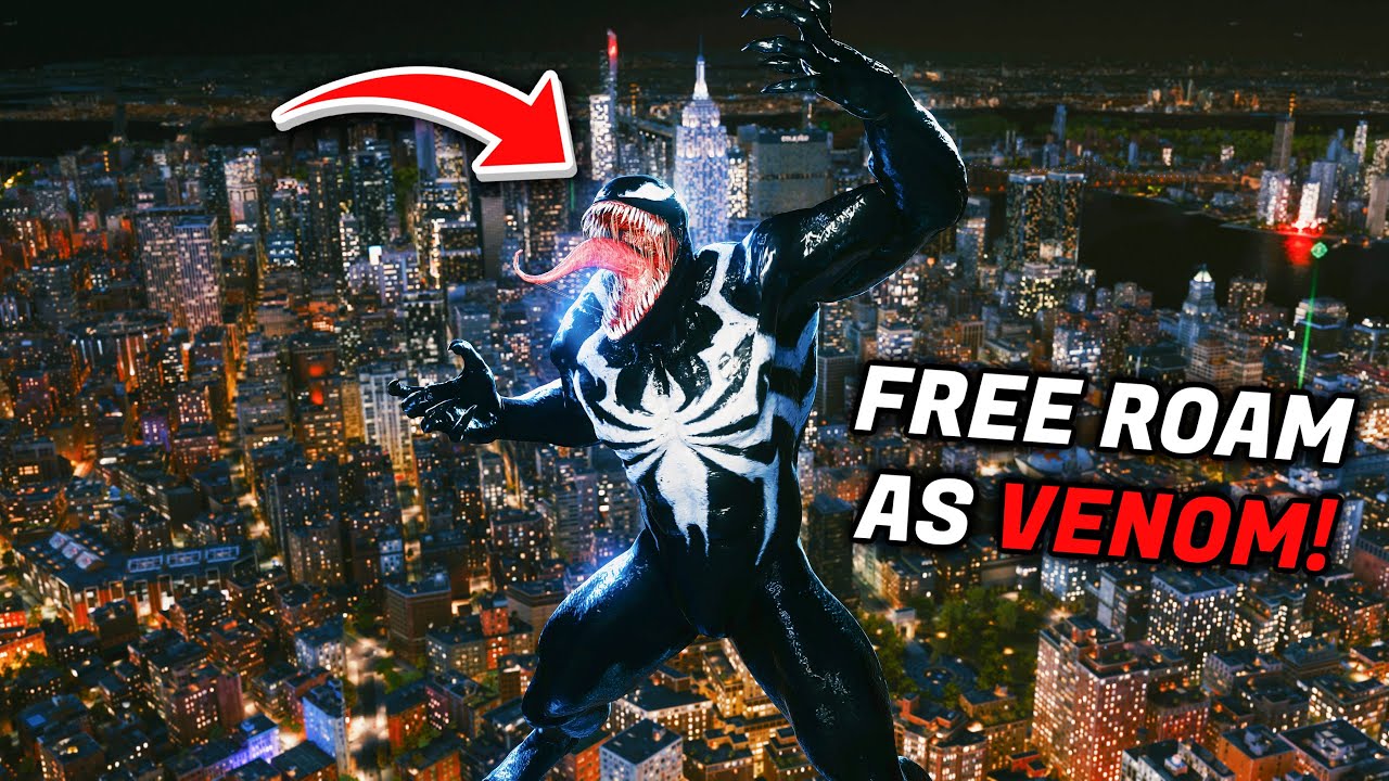 Marvel's Spider Man 2 - NEW Venom Free Roam Glitch! (Tutorial)