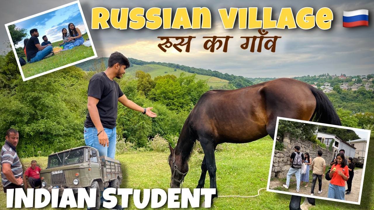 Village in Russia 🇷🇺 | kabardino balkarian state university | NALCHIK