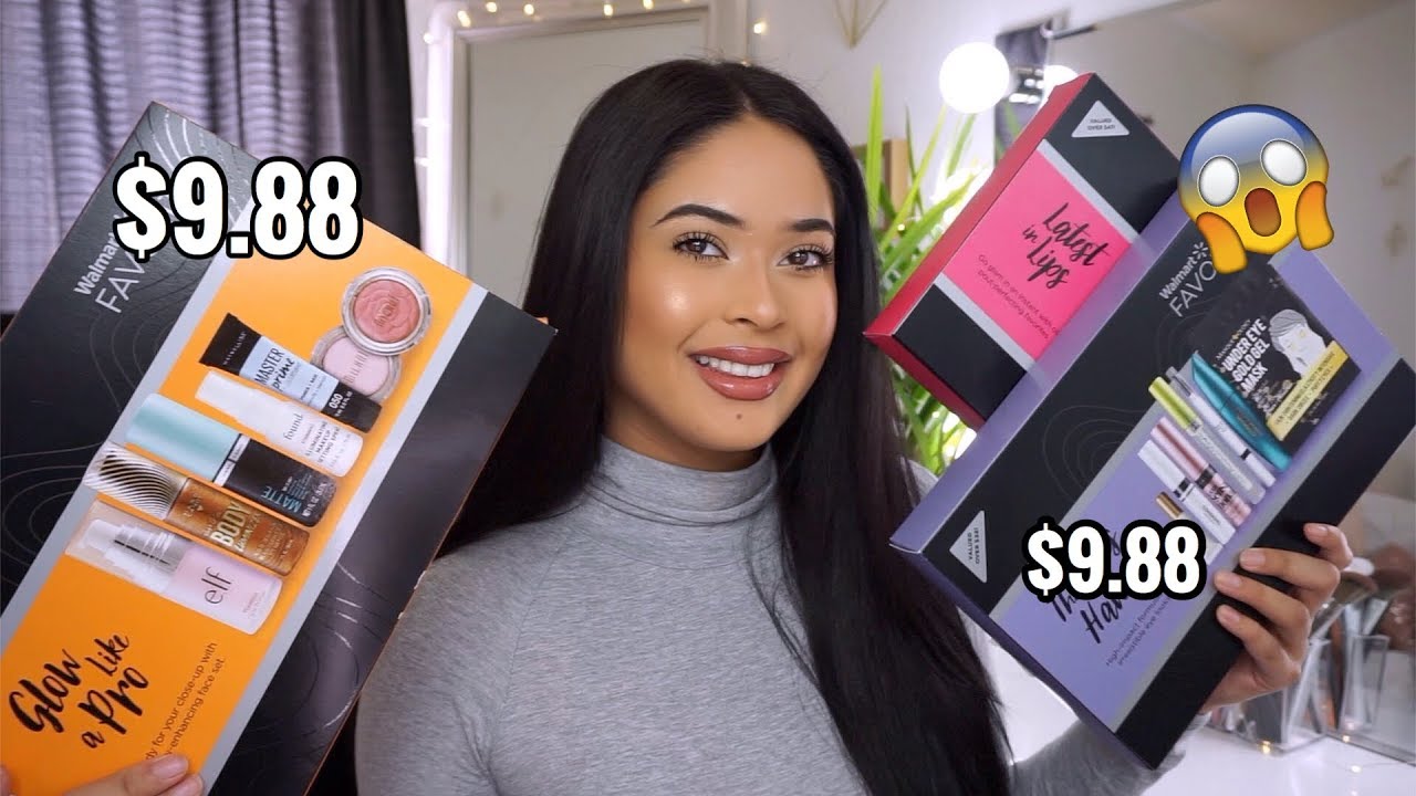NEW WALMART BEAUTY FAVORITES BOXES 2019 |Taisha