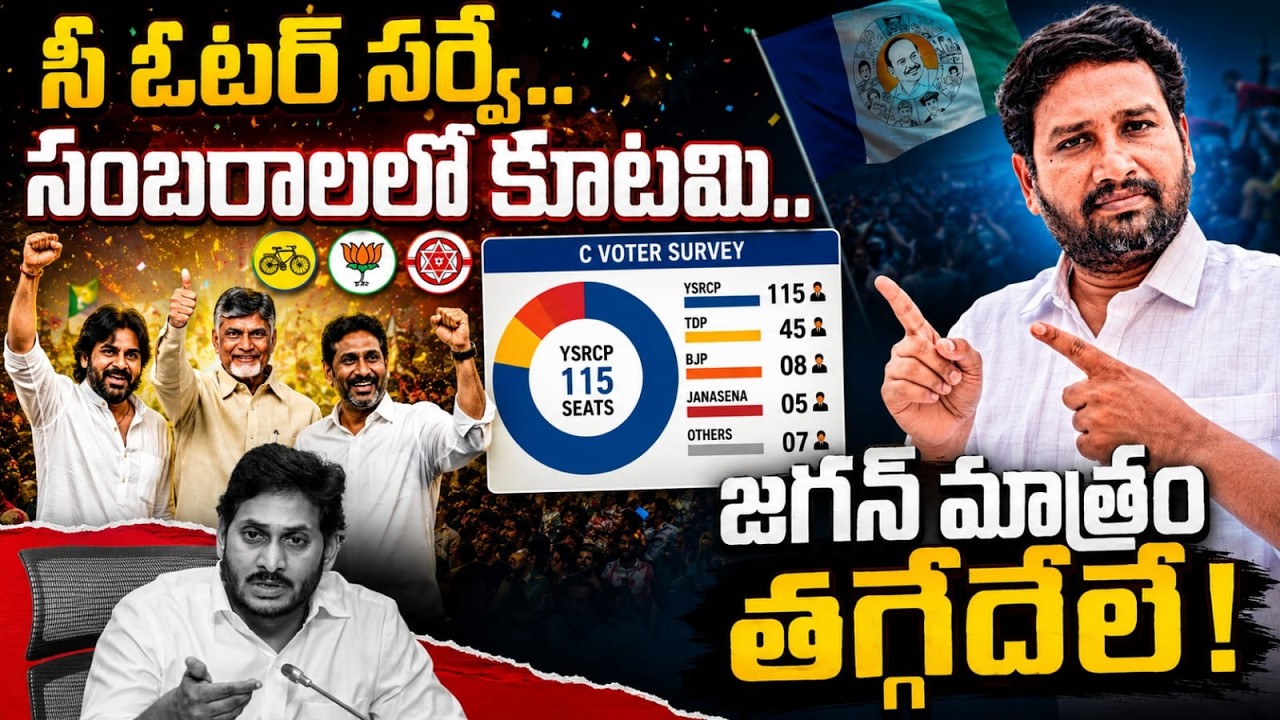 🚨Is the Alliance already victorious? || Jagan is safe though 🔥|| Who will actually win || C-Voter...