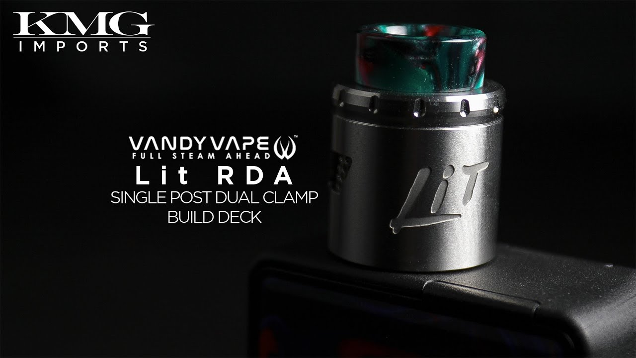 Vandy Vape Lit RDA First Look! - KMG Imports & Distribution