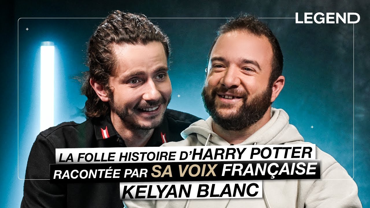 LA FOLLE HISTOIRE D'HARRY POTTER RACONT&Eacute;E PAR SA VOIX FRAN&Ccedil;AISE, KELYAN BLANC