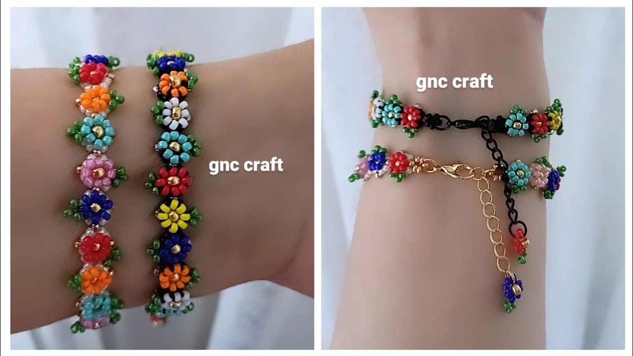 YAZLIK ÇIÇEK BİLEKLİK SUMMER FLOWER BRACELET