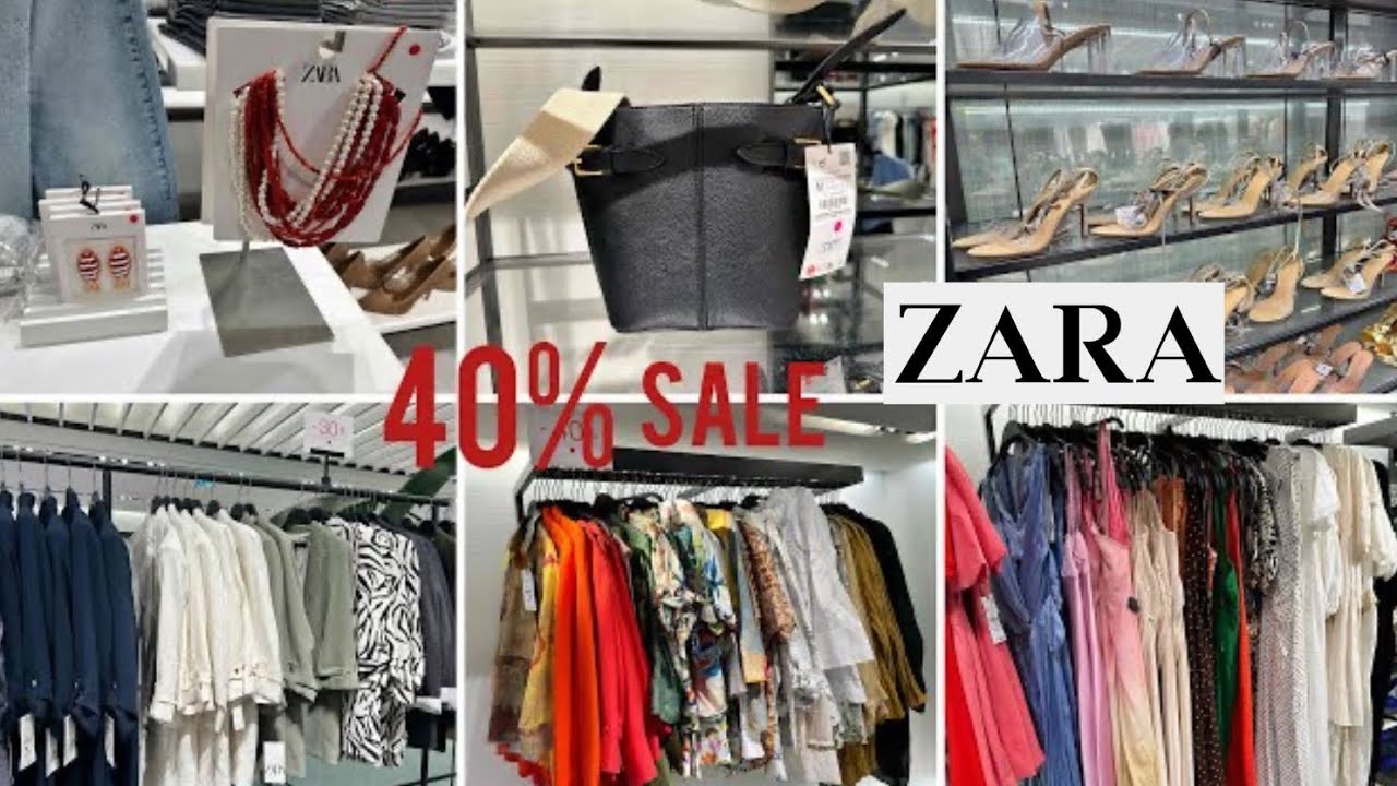 ZARA women’s Sale 40% / July 2024