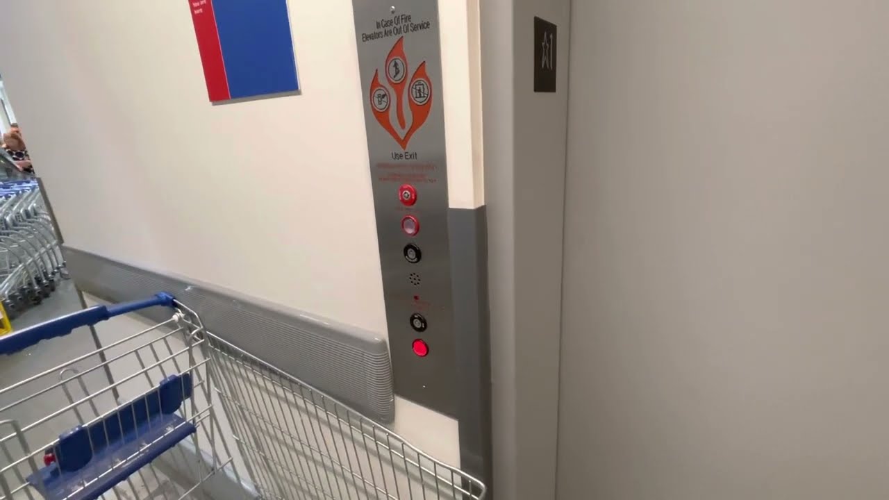 VERY BUSY Cascade Hydraulic elevators at Ikea Renton WA
