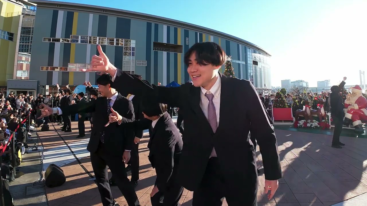 【Cheer Re-Man's(チアリーマンズ)演技動画】ららぽーと豊洲シーサイドデッキ（2024.12.15）