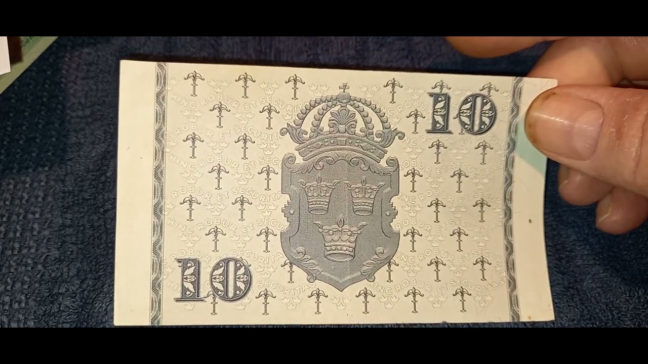 Gamla svenska sedlar