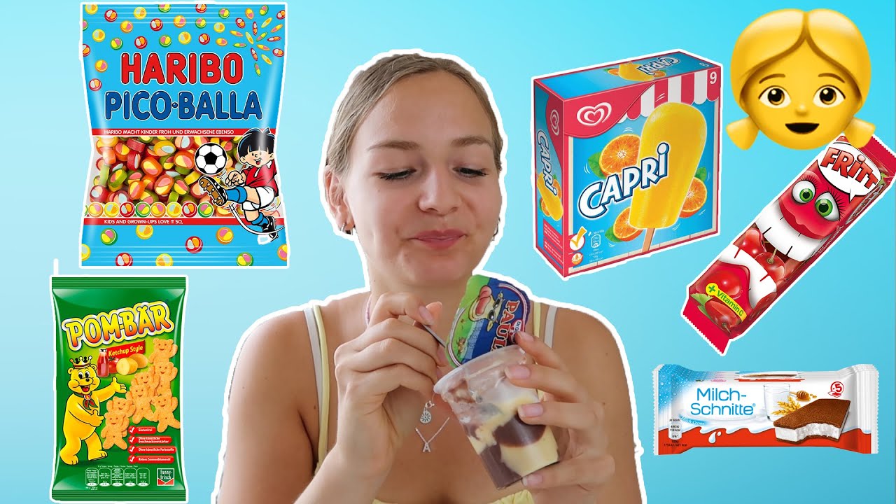 1 TAG WIE IN MEINER KINDHEIT ESSEN 👧🏼🧃🍭