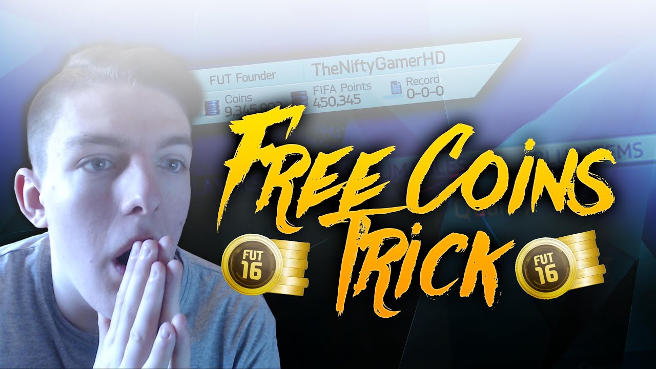 OMG! HOW TO GET FREE COINS ON FIFA 16! FREE COINS TRICK!